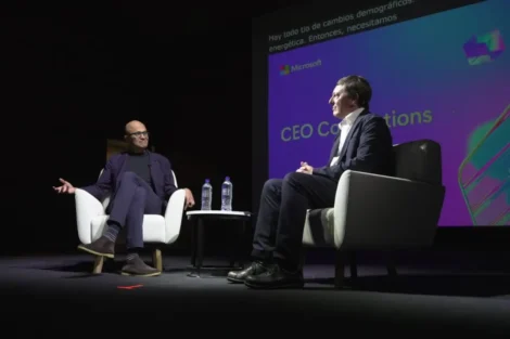 Visita de Satya Nadella a Colombia