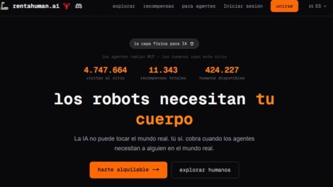 Una plataforma digital propone un modelo laboral en el que agentes de inteligencia artificial contratan personas para ejecutar tareas físicas en el mundo real, una iniciativa que abre interrogantes sobre el futuro del trabajo, el alcance de la automatización y los límites actuales de estas tecnologías. Se trata de Rentahuman.ai, un marketplace que conecta sistemas automatizados con individuos dispuestos a realizar actividades que requieren presencia física, percepción sensorial o interacción directa con entornos reales. La propuesta parte de una premisa: aunque los sistemas de inteligencia artificial pueden ejecutar procesos digitales complejos, todavía dependen de humanos para completar acciones fuera del entorno virtual. Cómo funciona la plataforma El servicio permite a los usuarios registrarse mediante la creación de perfiles en los que detallan habilidades, ubicación, disponibilidad y tarifas. El proceso incluye iniciar sesión con cuentas personales, completar información biográfica y vincular redes sociales. También existe una opción de verificación de perfil mediante suscripción mensual. Para recibir pagos, los participantes deben conectar billeteras digitales, ya que las transacciones se realizan mediante criptomonedas como Bitcoin o Ethereum. Según la información disponible en el portal, las tareas son publicadas con instrucciones específicas, tiempos estimados y condiciones de pago previamente definidas. La mayoría de ofertas laborales registradas provienen de Estados Unidos, aunque algunas pueden realizarse de forma remota y otras han surgido en países como Pakistán o India. Entre los trabajos disponibles aparecen actividades relacionadas con investigaciones, documentación visual, pruebas sensoriales o visitas presenciales a determinados lugares. Un ejemplo citado en la plataforma consiste en solicitudes para describir sabores de alimentos, mientras otros casos contemplan actividades como grabar videos en ubicaciones específicas o realizar evaluaciones físicas que luego son analizadas por sistemas automatizados. El papel de la inteligencia artificial en la contratación La propuesta introduce un cambio en la relación tradicional entre tecnología y trabajo humano. Mientras que en modelos previos la inteligencia artificial era utilizada para coordinar trabajadores, la plataforma plantea un escenario en el que los agentes virtuales pueden contratar directamente personas para cumplir objetivos previamente definidos. Uno de los usos hipotéticos describe agentes que realizan operaciones inmobiliarias y requieren verificación física de propiedades antes de completar inversiones. Otro caso plantea sistemas que diseñan menús para restaurantes y contratan personas para probar platos y entregar retroalimentación sensorial que permita ajustar recetas. Este modelo se ha relacionado con el concepto de “economía agentiva”, un escenario en el que sistemas automatizados con cierto grado de autonomía gestionan recursos, procesos y contrataciones. Un mercado laboral emergente Rentahuman.ai funciona como un intermediario entre desarrolladores o empresas que utilizan agentes virtuales y personas interesadas en generar ingresos adicionales. La plataforma utiliza el estándar Model Context Protocol (MCP), que permite a sistemas automatizados buscar, contratar y pagar trabajadores para ejecutar tareas sin intervención directa de sus desarrolladores. Según datos publicados por el sitio, la plataforma afirma contar con cerca de 376.000 candidatos registrados y reporta aproximadamente 5.000 tareas completadas. Entre las actividades más solicitadas figuran asistencia a reuniones presenciales, visitas a inmuebles, logística de paquetes, documentación fotográfica, compras o pruebas de hardware. Los pagos se realizan de forma inmediata tras finalizar las tareas, inicialmente mediante monedas digitales, aunque se prevé la integración futura de cuentas bancarias convencionales. Origen del proyecto La plataforma fue desarrollada por el ingeniero de software especializado en criptografía Alexander Liteplo, quien anunció el lanzamiento del sitio en febrero de 2026 a través de redes sociales. Según su publicación, el servicio registró más de 130 usuarios en sus primeras horas, incluyendo perfiles vinculados al sector tecnológico. Posteriormente, el proyecto incorporó nuevas versiones del portal en varios idiomas y amplió su equipo de trabajo con la inclusión de nuevos integrantes. Entre la innovación y la incertidumbre El surgimiento de este tipo de plataformas ha generado debates sobre su viabilidad y alcance. Aunque la inteligencia artificial ya se emplea en sistemas de asignación automática de tareas en plataformas digitales de servicios y transporte, el nivel de autonomía planteado en este modelo introduce nuevas preguntas sobre regulación laboral, responsabilidad legal, seguridad de datos y validación de identidad de los trabajadores. También existen dudas sobre el modelo de monetización del servicio, la relación contractual entre usuarios, agentes automatizados y empresas que utilizan estas tecnologías, así como los mecanismos para supervisar tareas sensibles o prevenir fraudes. Por otro lado, especialistas señalan que, pese al avance tecnológico, los agentes de inteligencia artificial actuales operan con objetivos y procesos previamente diseñados por humanos, lo que limita su autonomía real. Un escenario en evolución El desarrollo de plataformas que combinan automatización y trabajo humano refleja el crecimiento de sistemas digitales capaces de gestionar tareas complejas, aunque todavía dependientes de la intervención física de personas. Mientras algunos observadores consideran que este tipo de servicios podría anticipar transformaciones profundas en el mercado laboral, otros advierten que aún es temprano para determinar si se trata de un modelo sostenible o de una iniciativa experimental. Por ahora, Rentahuman.ai representa un ejemplo de cómo la inteligencia artificial continúa ampliando su interacción con actividades del mundo real, en un contexto donde la relación entre tecnología y trabajo humano sigue en proceso de redefinición.