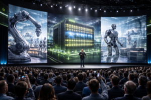 NVIDIA cerró su evento GTC 2026 con anuncios centrados en IA física, destacando avances en su arquitectura Vera Rubin y nuevos marcos de agentes autónomos para aplicaciones industriales