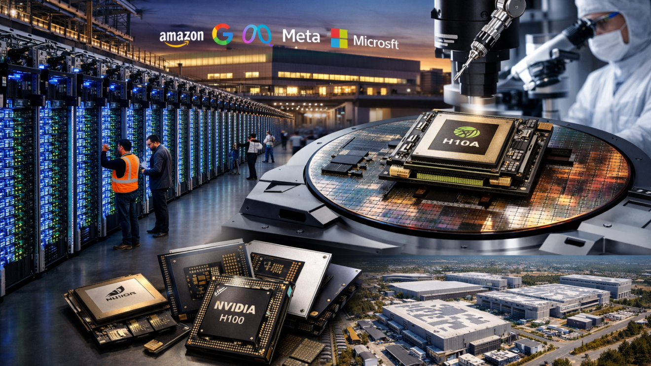 Big Tech proyectan más de 600.000 millones de dólares en inversión en inteligencia artificial para 2026