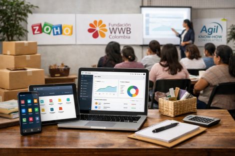 Zoho y Fundación WWB Colombia anuncian alianza para beneficiar a 5.000 emprendedoras con herramientas digitales